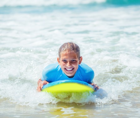 Girl with surf