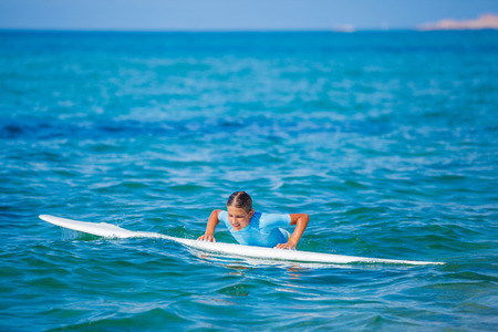 Girl with surf