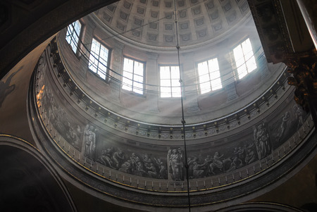 Dome of the Kazan Cathedral in St. Petersburgのeditorial素材