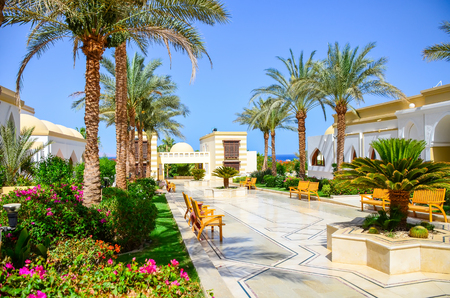 EGYPT, SHARM EL SHEIKH - 04 JUNE/2015: Visit the hotels auditor and evaluating the level of decoration area.のeditorial素材