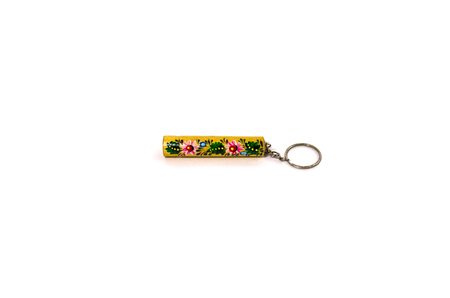 Ukrainian whistle ornament with a picture