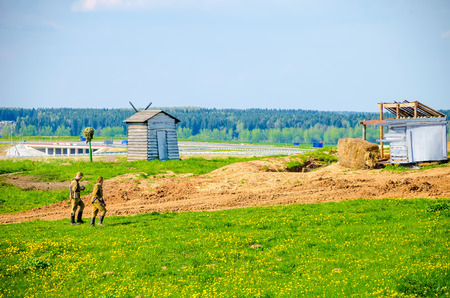 BELARUS, MINSK - MAY 07/2016: In the historical and cultural centerのeditorial素材