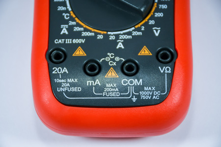 Multimeter for measuring various parameters.の写真素材