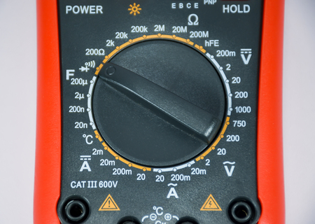 Multimeter for measuring various parameters.