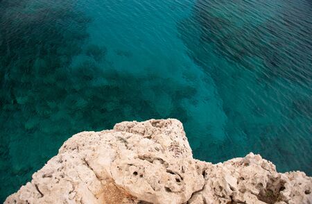 Cozy picturesque bay on the shores of the Mediterranean Sea