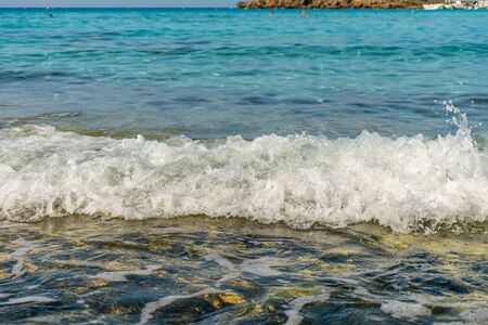 One of the most poplar beaches on the island of Cyprus is Nissi Beach.