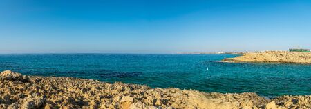 Picturesque bay on the coast of the island of Cyprus.