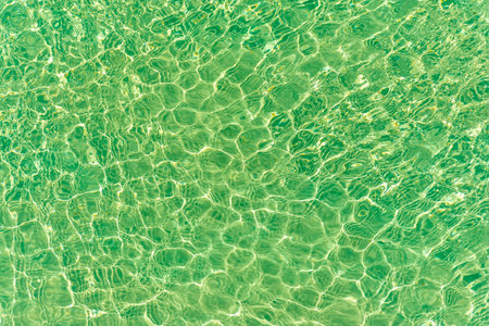 Unusual varied textures on the surface of the waterの写真素材