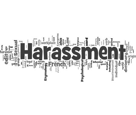Harassmentの写真素材