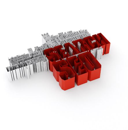 SEO - Search engine optimization isolatedの写真素材