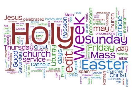Easter - holy week
