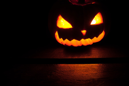 pumpkin laternの写真素材