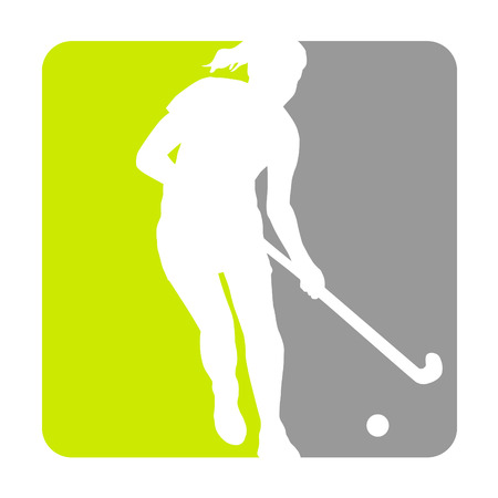 Illustration - Hockey sport logoのイラスト素材