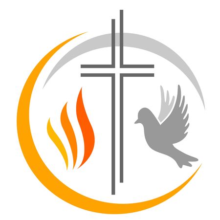 Abstract christian vector illustrationのイラスト素材