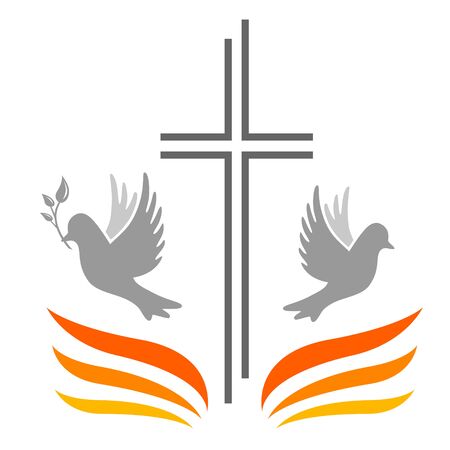 Pentecost vector illustrationのイラスト素材