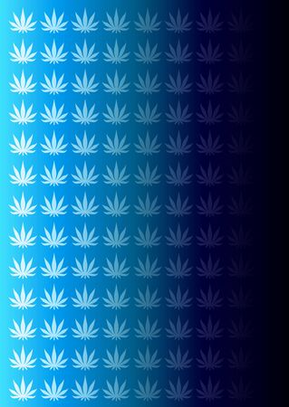 Abstract canabis illustrationの写真素材