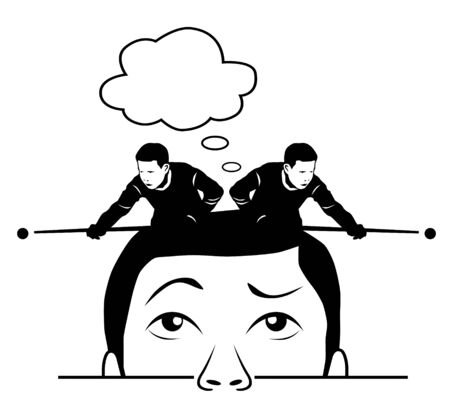 Billiard sport graphic in vector qualityのイラスト素材