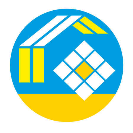 Tiler service graphic in vector quality.のイラスト素材