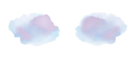 Creative textured watercolor background illustration. Watercolor canvas design as a template for flyer or for use in web design.の写真素材