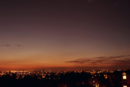 Bogota Colombia Sunset