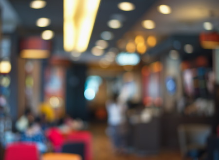 abstract blur cafe or restaurant background