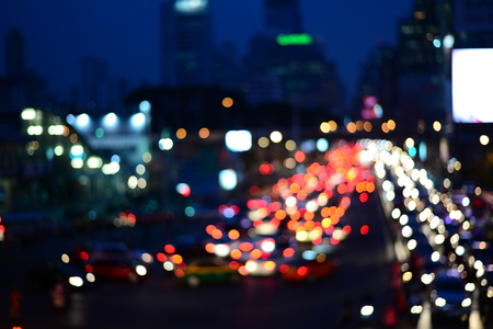 lur city light on street at night
