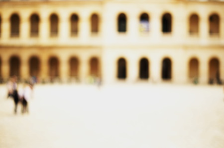 blur roman building style backgroundの写真素材