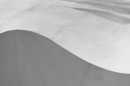 curve cement abstract rough modern grey and white architecture background 