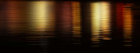 red and golden glowing light in the dark night party abstract banner backgroundの写真素材