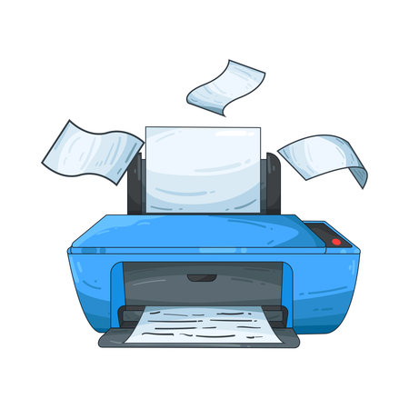 printerââのイラスト素材