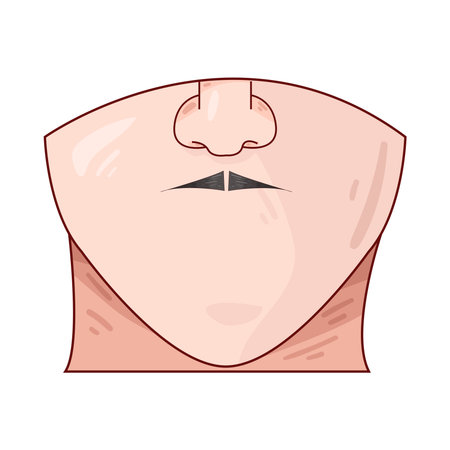 mustacheのイラスト素材