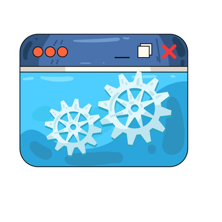 browser settingsのイラスト素材