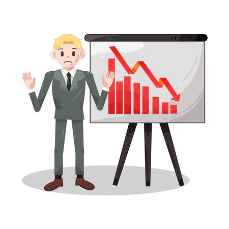 failed businessmanâのイラスト素材