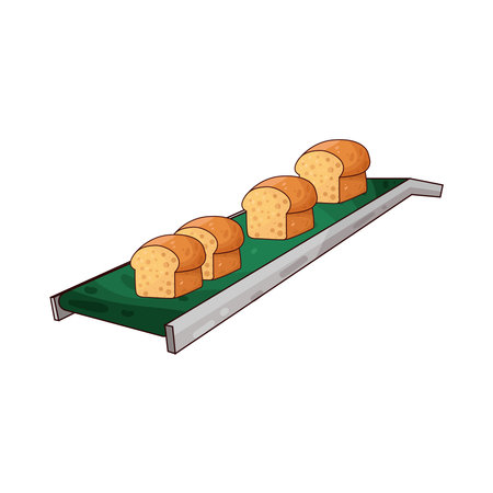 conveyor with breadsâ€ƒ