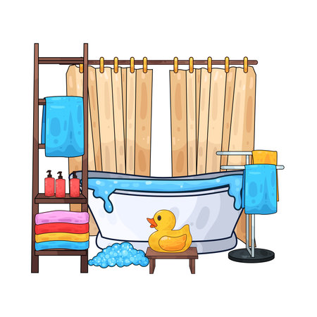 bathroomのイラスト素材