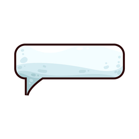 chat boxのイラスト素材