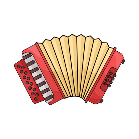 accordionâのイラスト素材