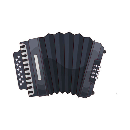 accordionâのイラスト素材