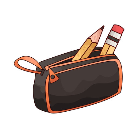 pencil caseのイラスト素材