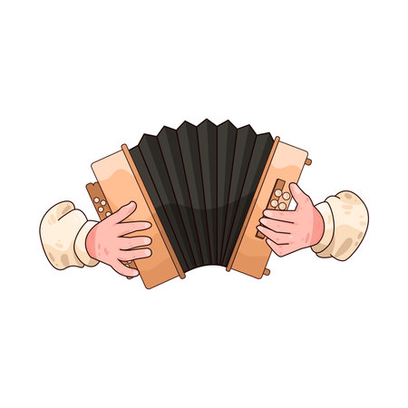 accordionのイラスト素材