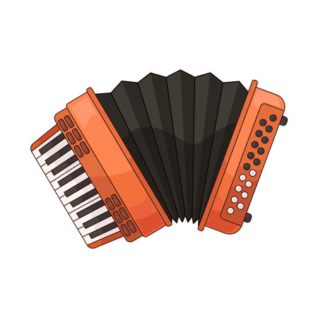 accordionのイラスト素材