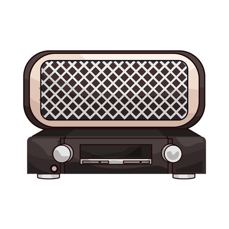 speaker and dvd playerのイラスト素材