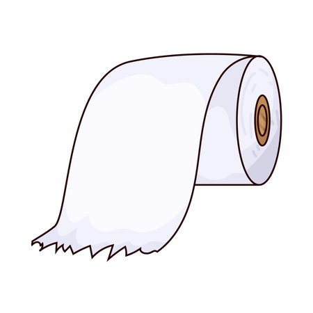 toilet paper rollのイラスト素材