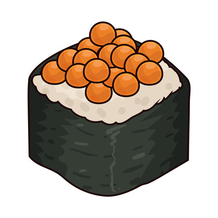 Ikura Gunkan Makiのイラスト素材