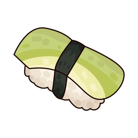 nigiri sushiのイラスト素材