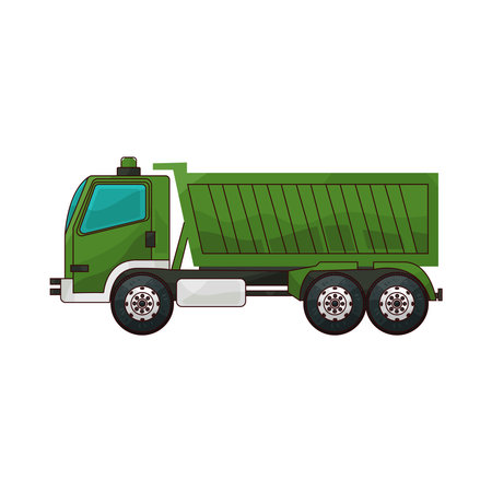dump truckのイラスト素材