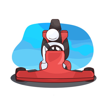 Go Kartのイラスト素材