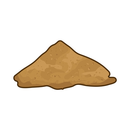 sand pileのイラスト素材
