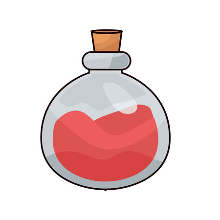 potion bottleのイラスト素材