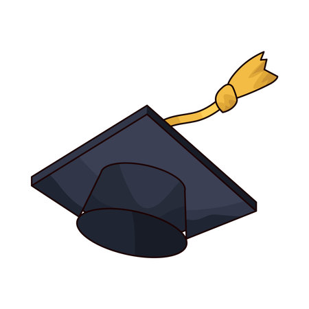 graduation capのイラスト素材